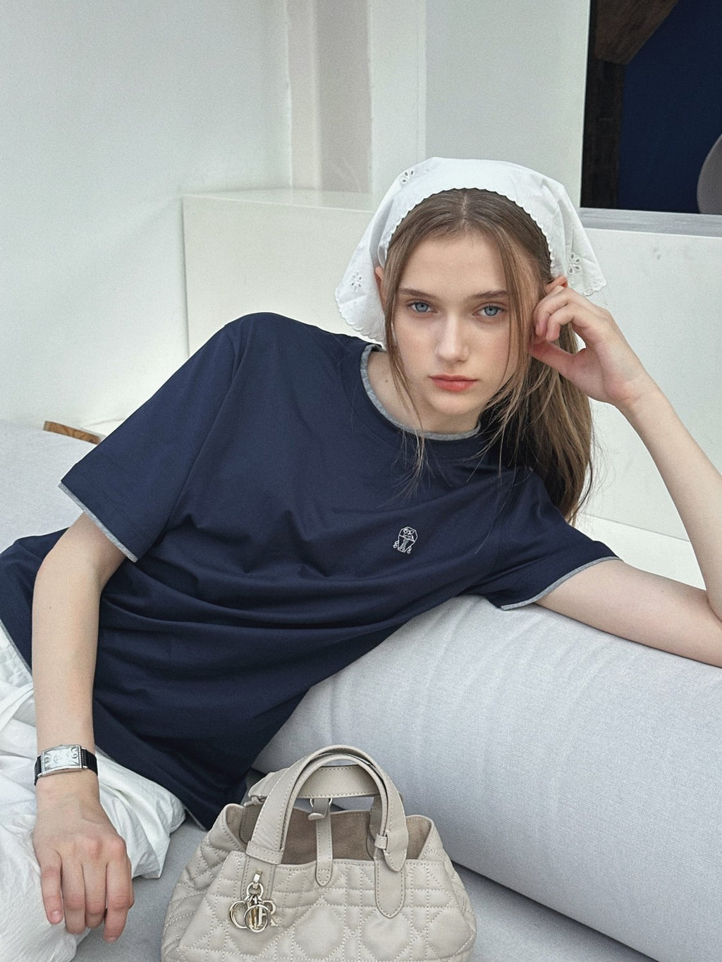 Burberry Men's Summer Solid Color Fashion Casual Round Neck Short Sleeve Logo Print T-shirt #78171