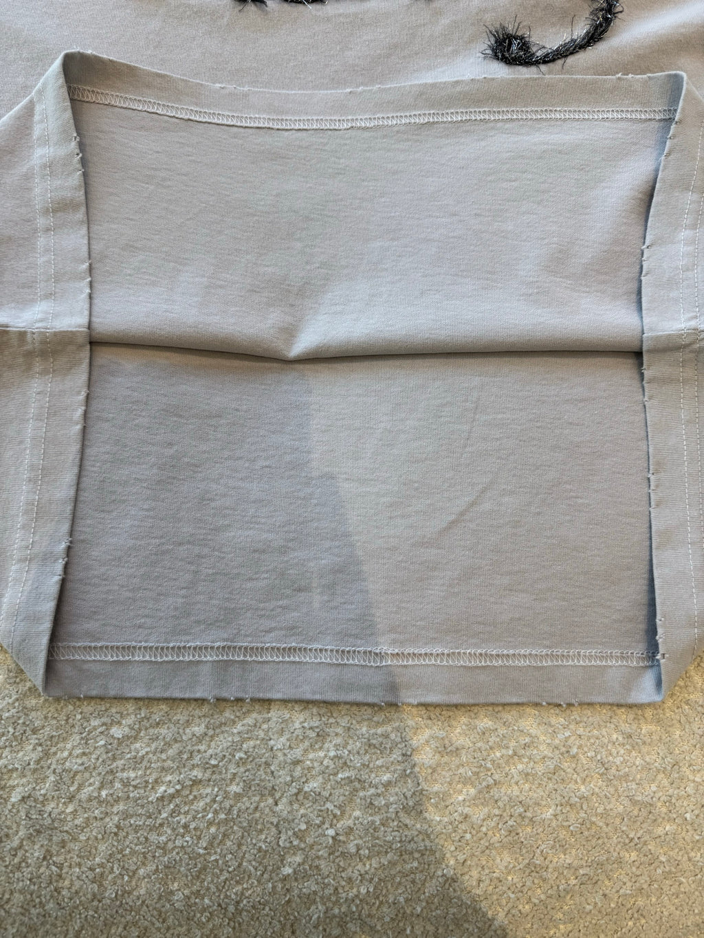 Acne Studios Layered Logo T-shirt Light Blue #377466