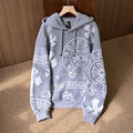 Chrome Hearts 25FW Gothic Style Laser Burnt Hooded Sweatshirt #332924