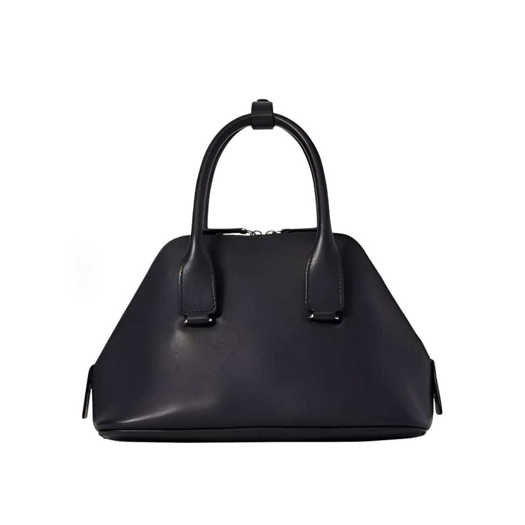 The Row Devon Women's Solid Color Adjustable Shoulder Strap Zipper Closure Calfskin Handbag Shoulder Crossbody Bag Bags #76519