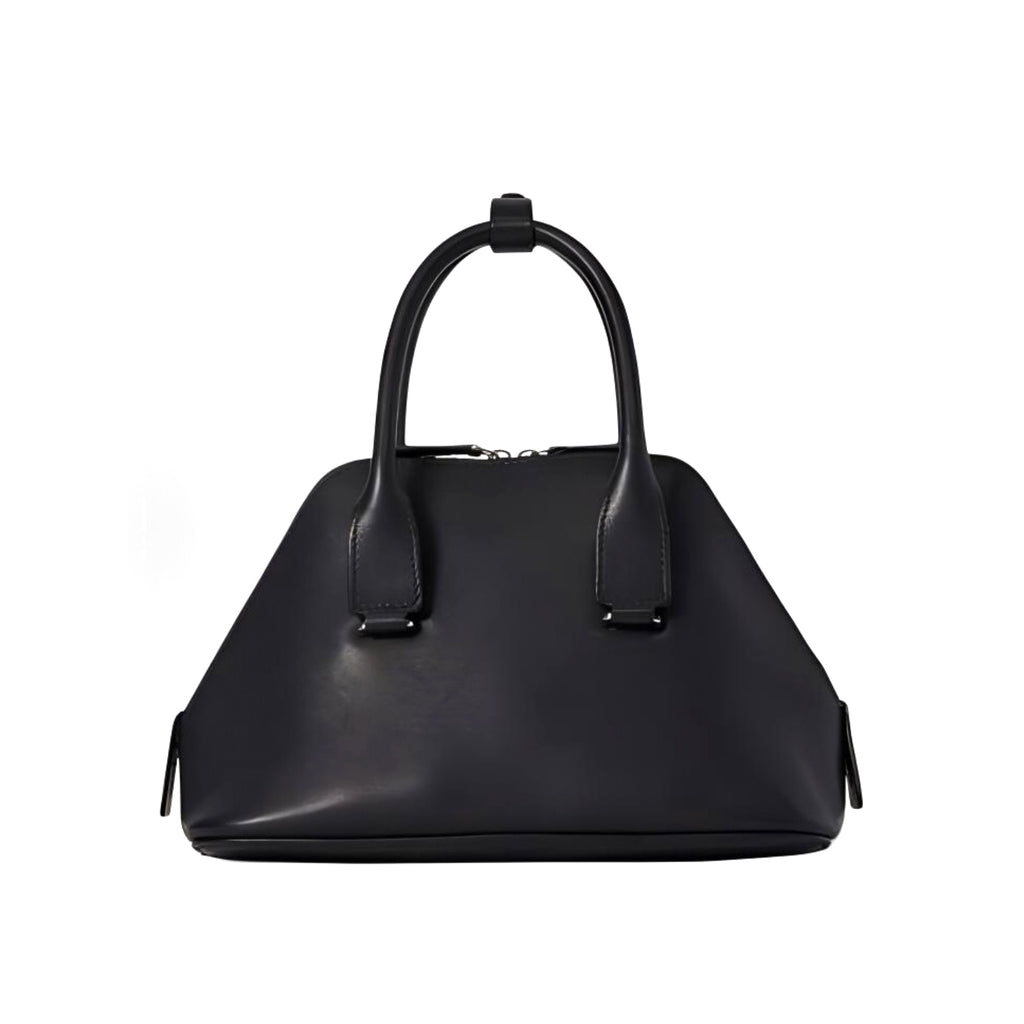 The Row Devon Women's Solid Color Adjustable Shoulder Strap Zipper Closure Calfskin Handbag Shoulder Crossbody Bag Bags #76519