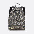 Dior Travel Men's And Women's  Fashion Classic Logo Print Color Blocked Dual Zip Backpack Bag Bags M6108SDGI_M928 #79452