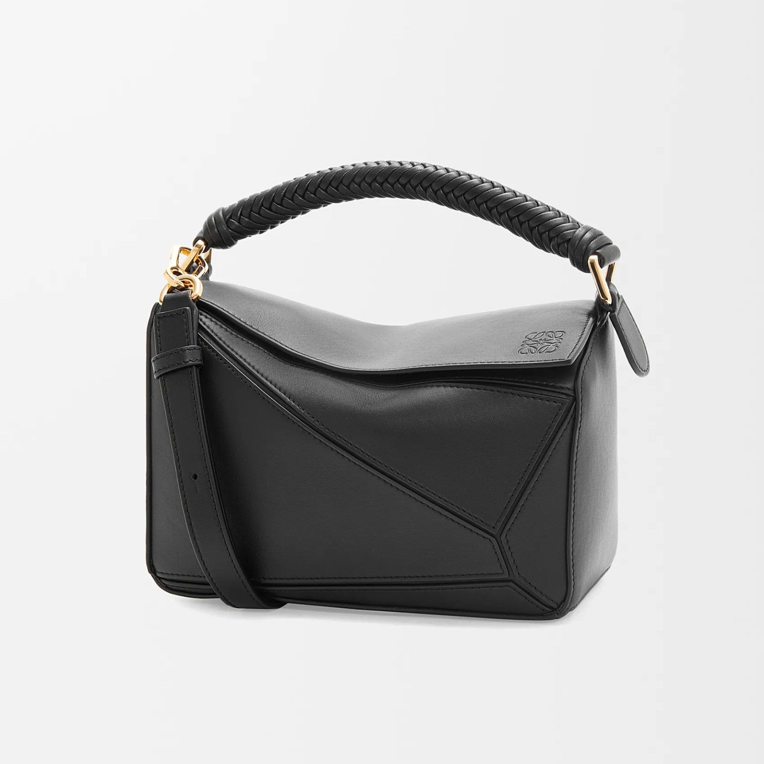 Loewe Puzzle Women's Fashion Classic Solid Color Leather Handle Embossed Tote Bag Shoulder Bag Crossbody Bag Bags A510S21XAE-1100 #78919