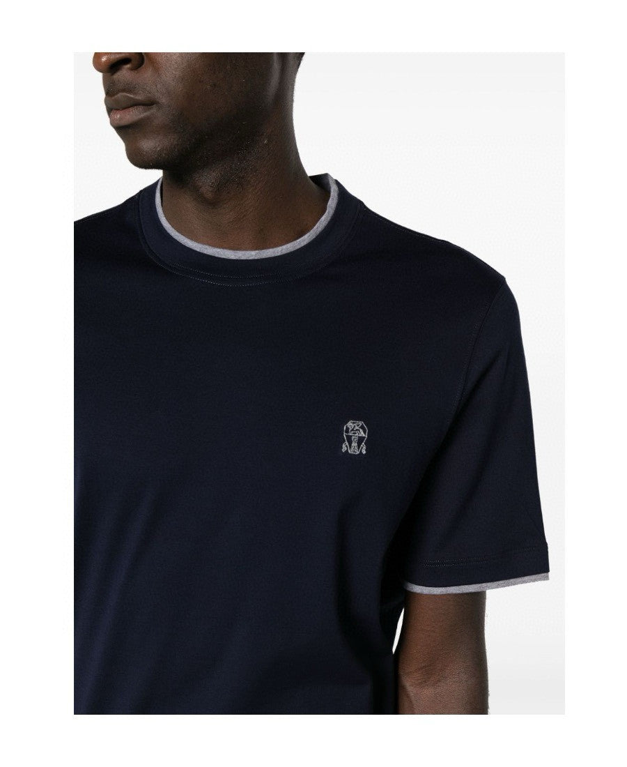Burberry Men's Summer Solid Color Fashion Casual Round Neck Short Sleeve Logo Print T-shirt #78171
