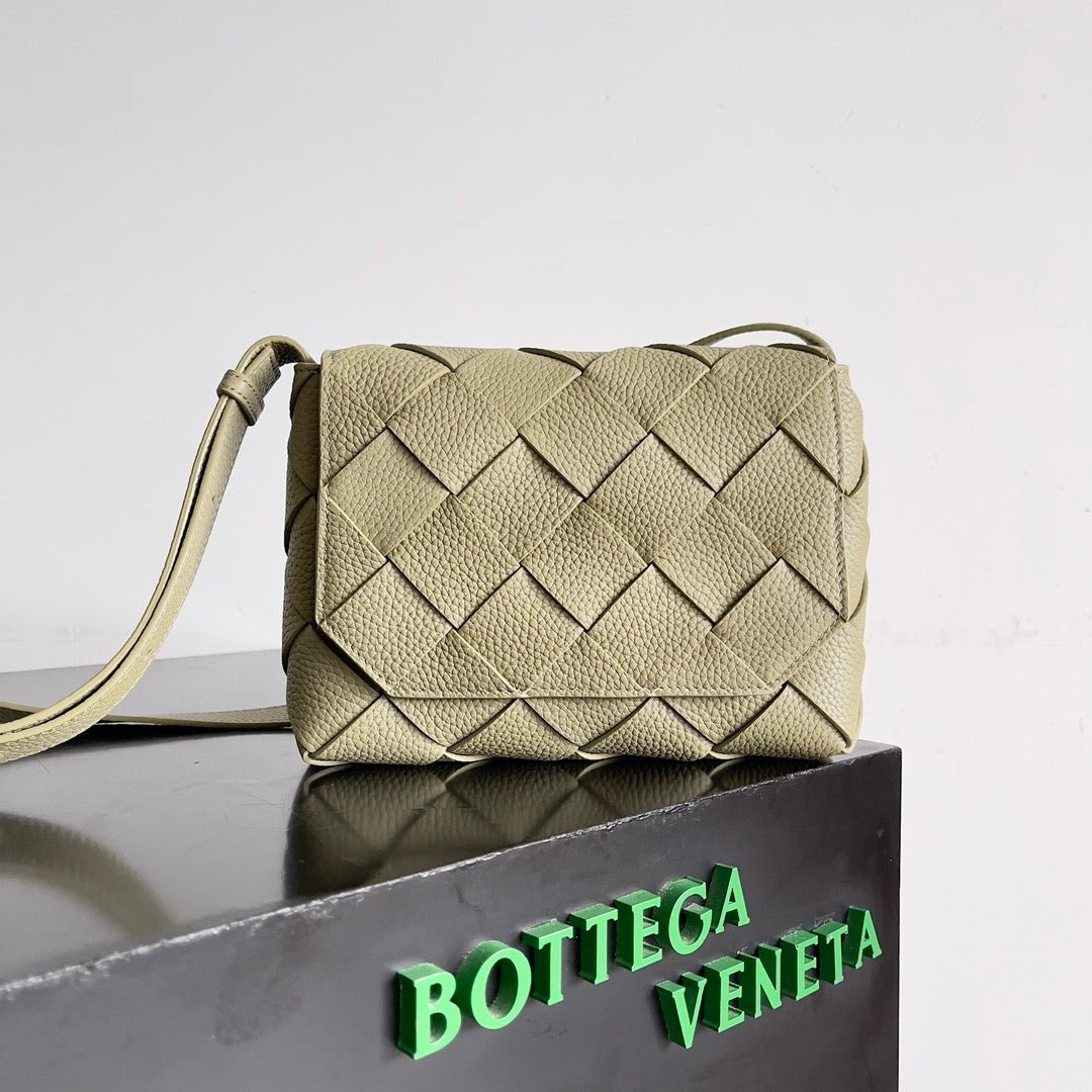 Bottega Veneta Diago Crossbody Woven Square Flap Crossbody Clutch Bag Fashion Casual Women's Bag Bags #81213