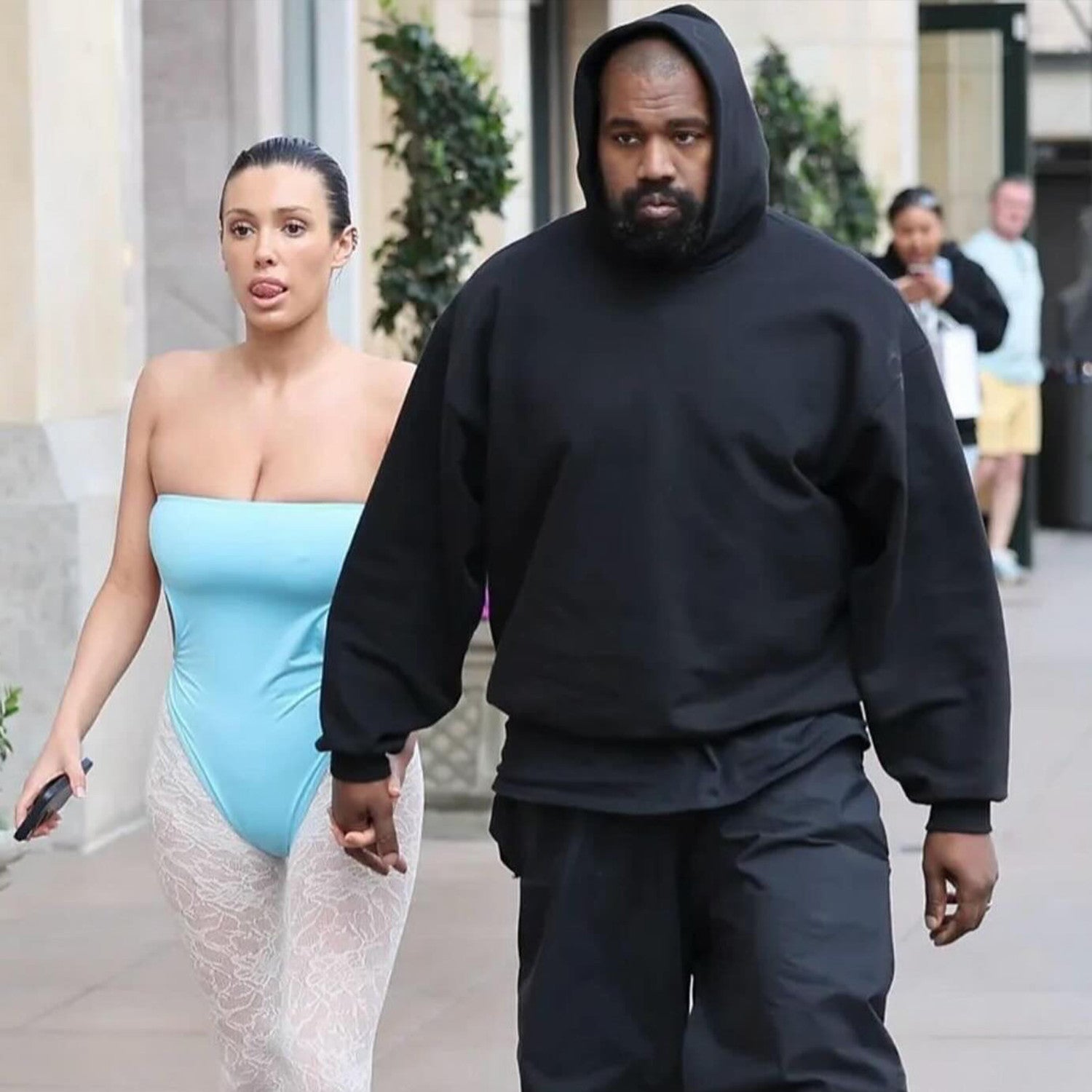 Yeezy X Gosha Kanye Russian Black Dog Grey Black Hoodie Sweatshirt Men's And Women's Spring Autumn High Street Hip Hop Hooded Pullover Hoodie Ngvp #1869