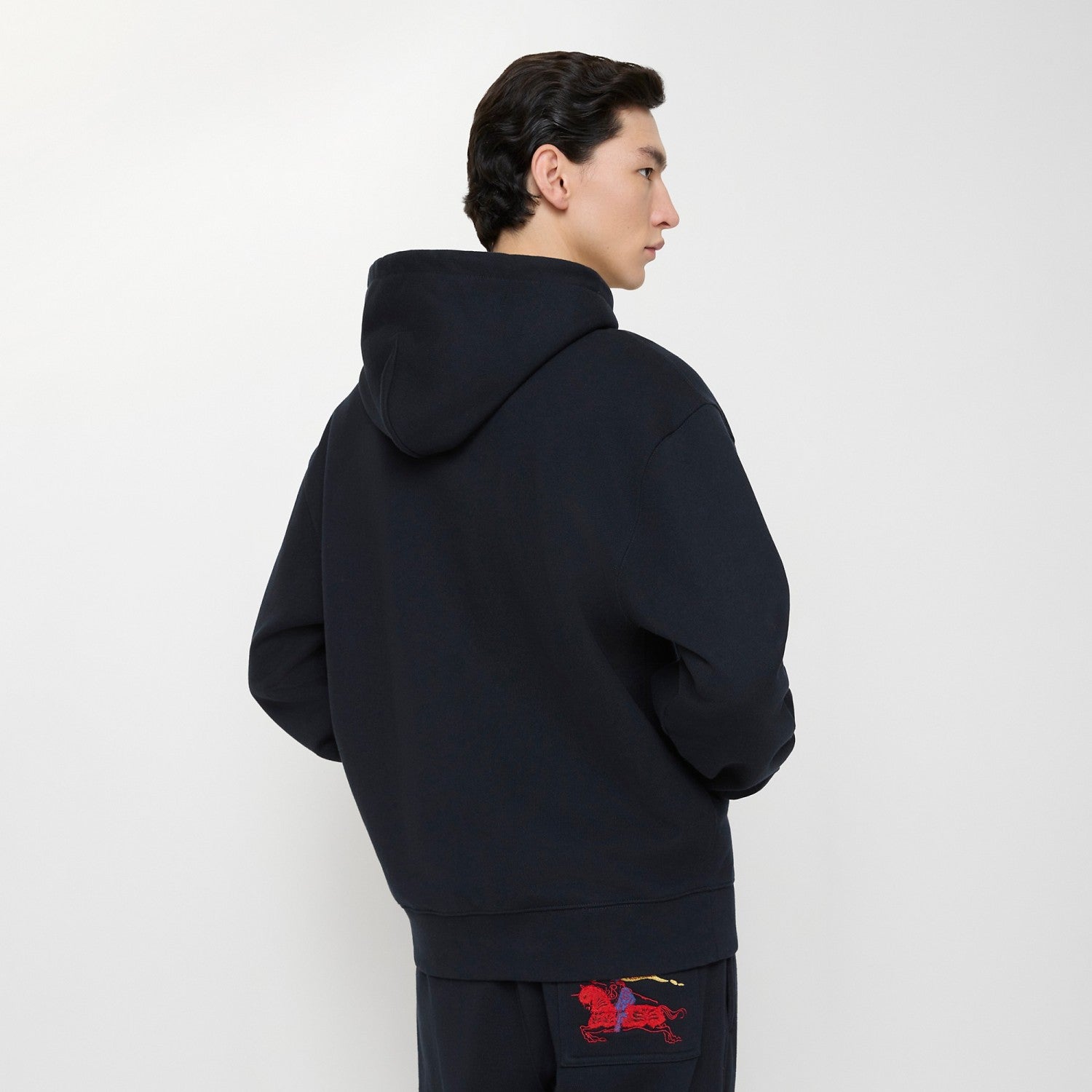 Burberry Men's Cotton Hoodie Jogging Pants in Navy #335634