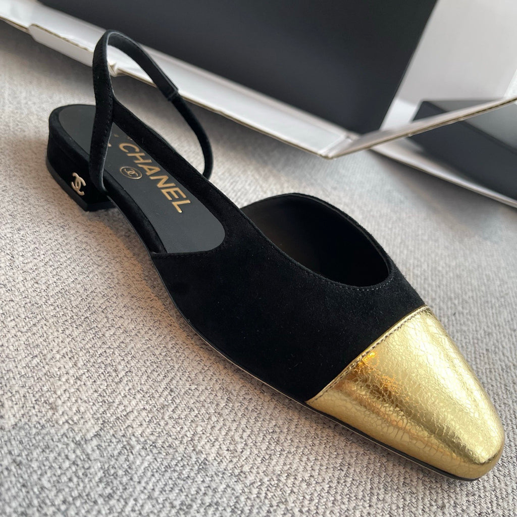 Chanel Bow Ballet Shoes #381461