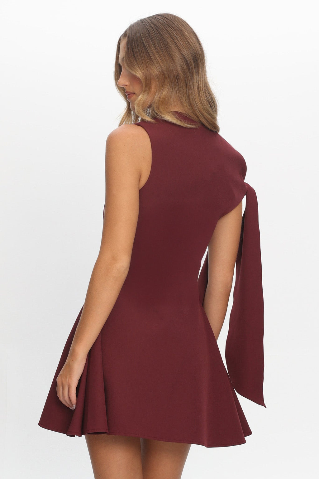 It���s A Match Mini Dress Burgundy