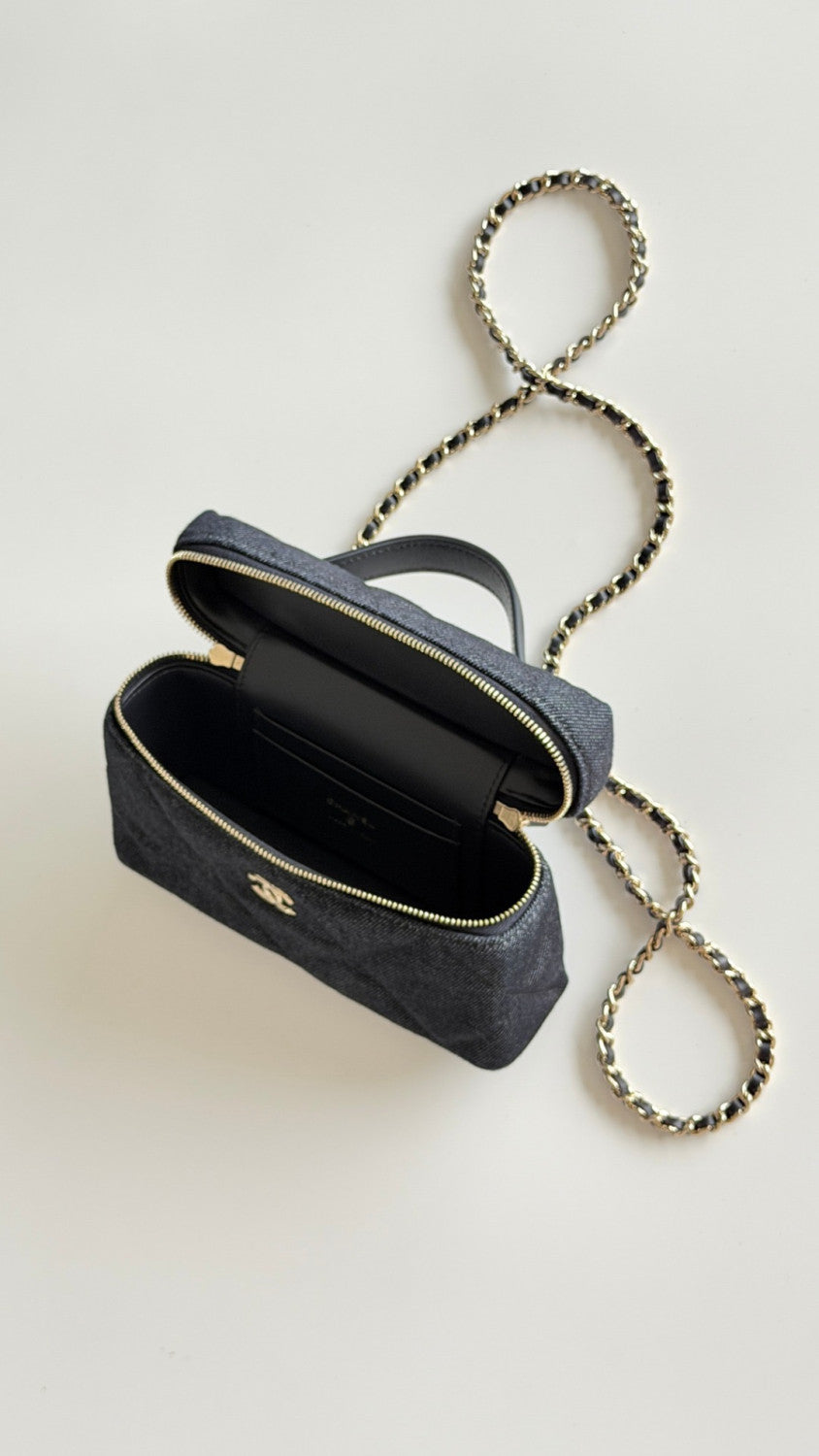 Chanel Denim Box Bag #378062