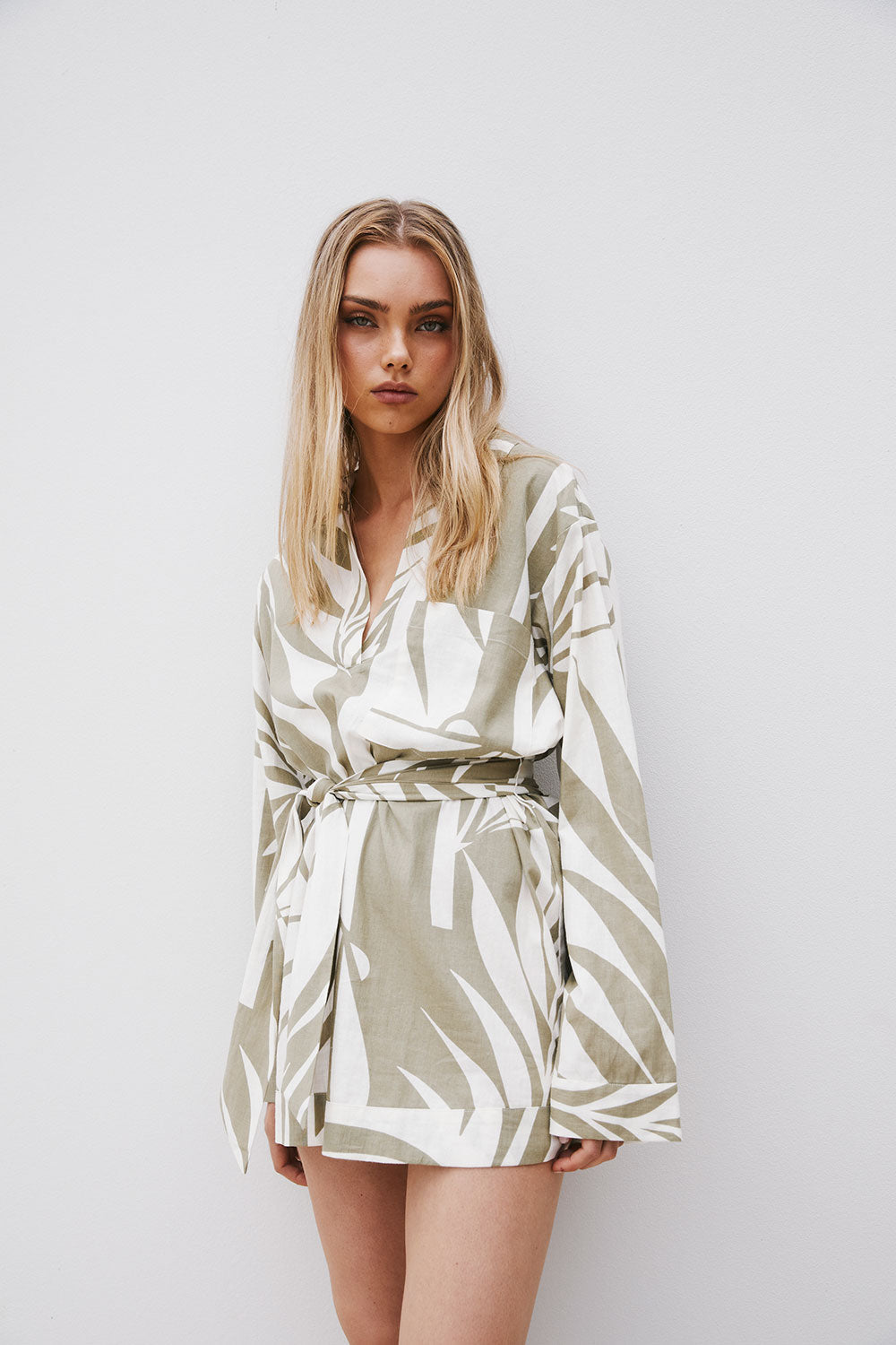 Adele Dress - Palm