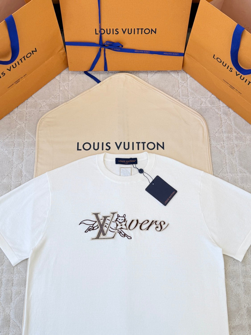 Louis Vuitton Short-Sleeved Crewneck #336976