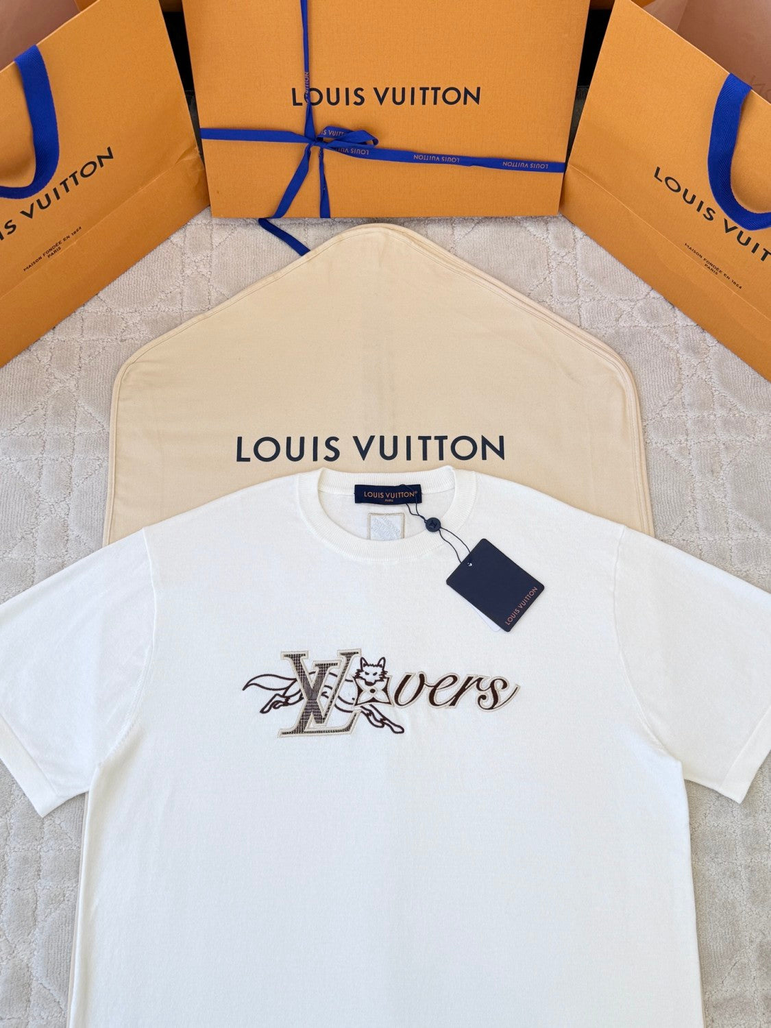 Louis Vuitton Short-Sleeved Crewneck #336976