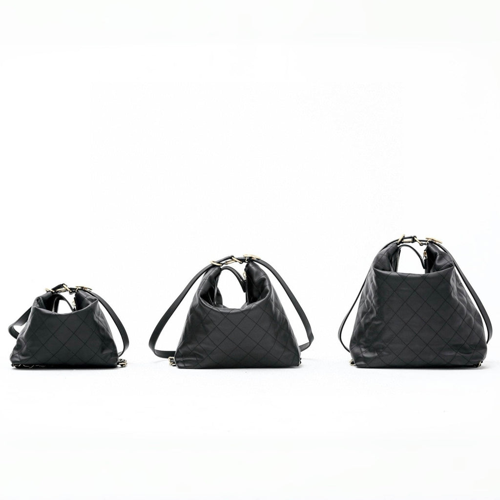 Chanel 25S Women's Chain Shoulder Strap Solid Color Cowhide Handbag Single Shoulder Bag Double Shoulder Backpack Bags #77652