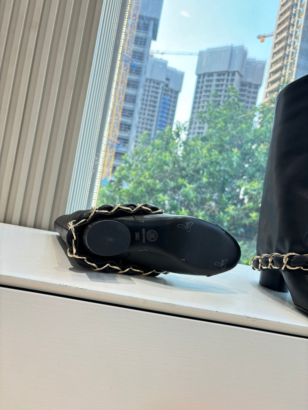 Chanel Women's Letter Knight Boots #334916