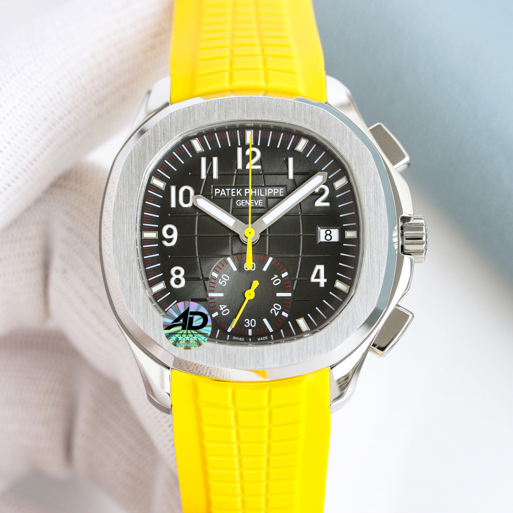Patek Philippe Aquanaut Men's Solid Color Automatic Mechanical Movement Rubber Strap 42.2 mm Case Watch #77942