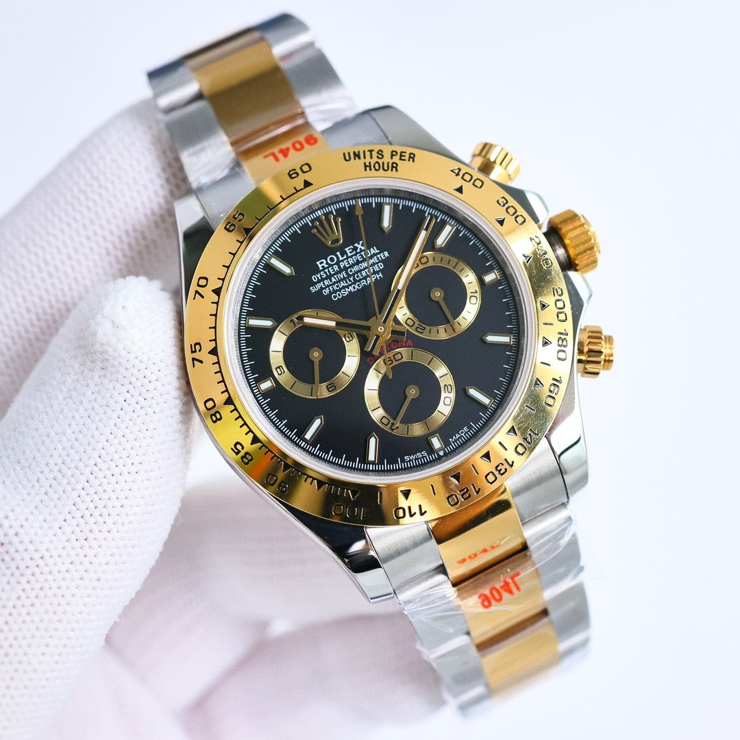 Rolex Men's Steel Strap Waterproof Automatic Mechanical Watch #75677