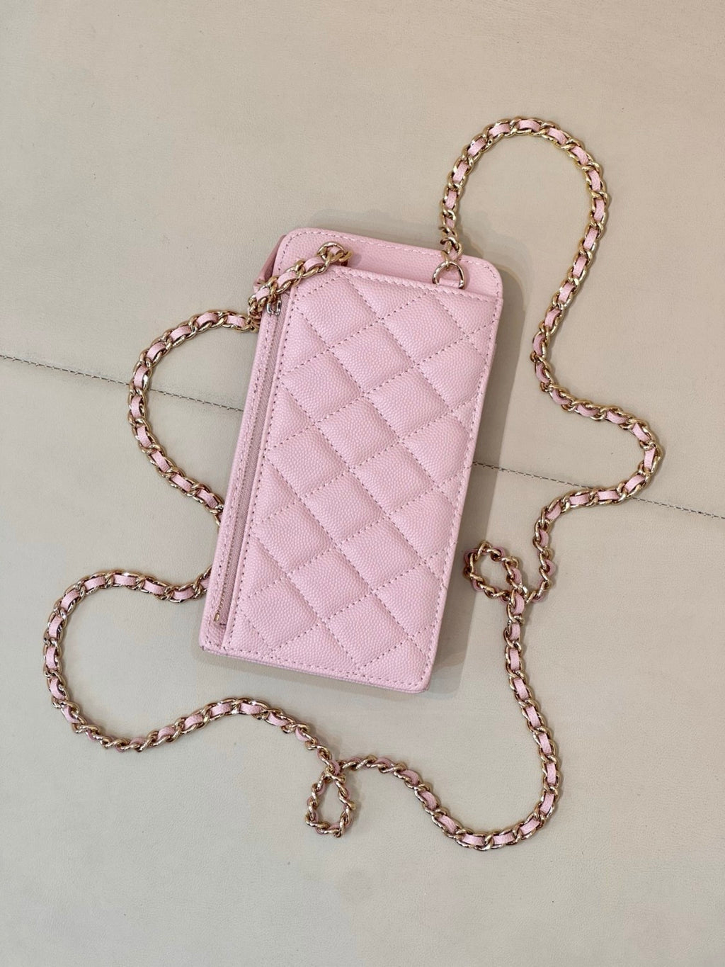Chanel Women's Fashion Casual Leather Chain Logo Mobile Phone Bag Coin Purse Card Holder Bag Bags #78386