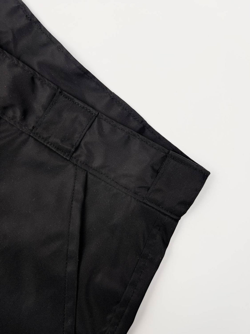 Prada Men's Summer Solid Colour Triangle Logo Nylon Casual Zip Up Shorts #76476