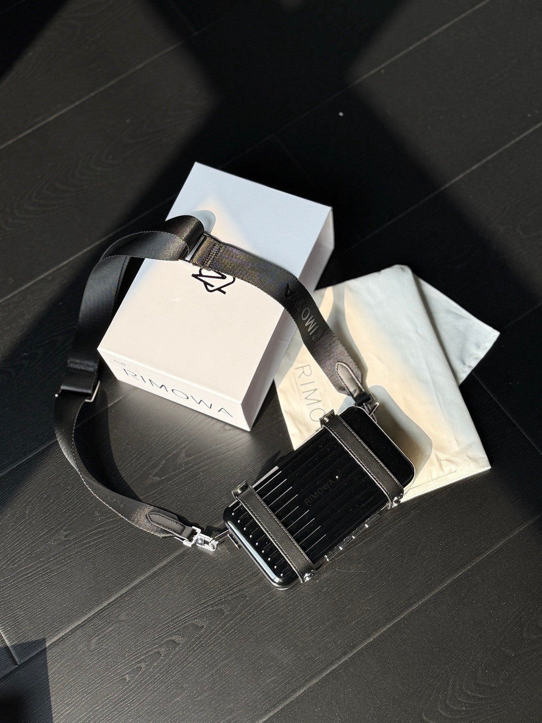 RIMOWA Personal Aluminum Cross Body Bag #337222