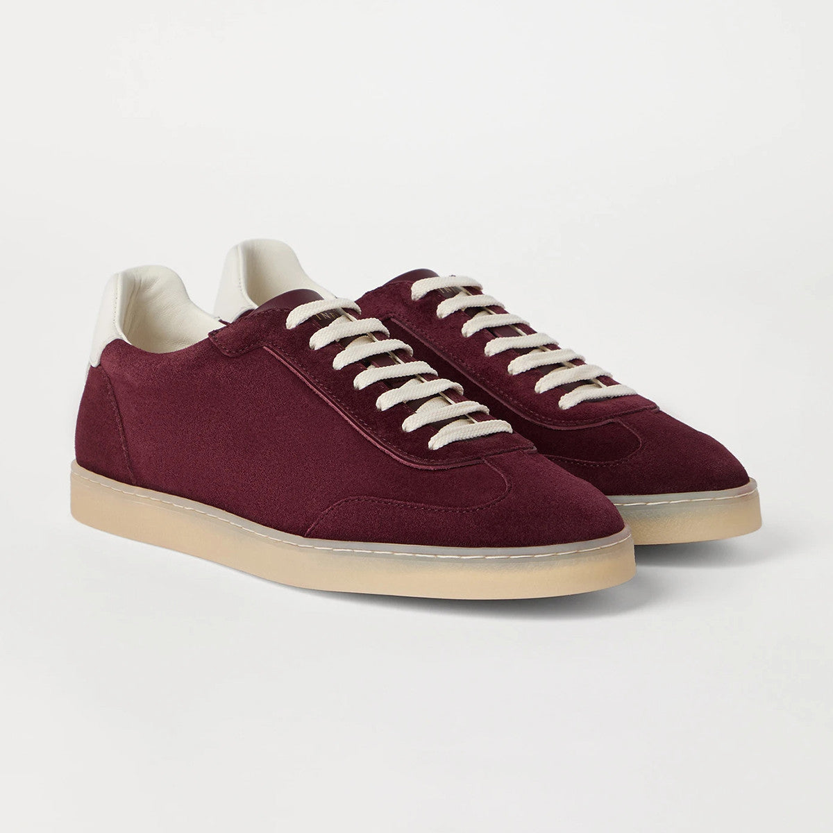 Brunello Cucinelli Men's Spring And Summer Washed Suede Rubber Sole Shoes Fashion Casual Solid Color Flat Sneakers Ngvp #1983