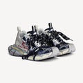 Balenciaga Men's 3xl Split Logo Sneaker #376545