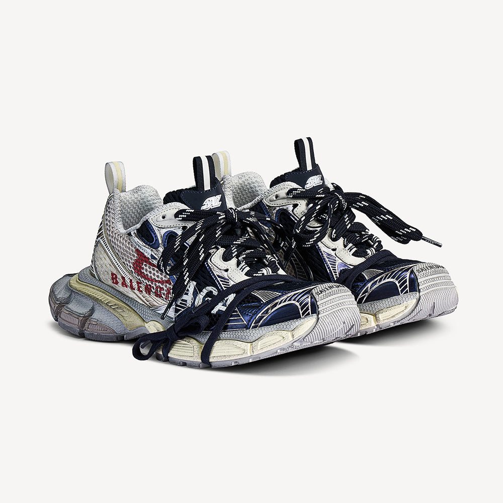 Balenciaga Men's 3xl Split Logo Sneaker #376545