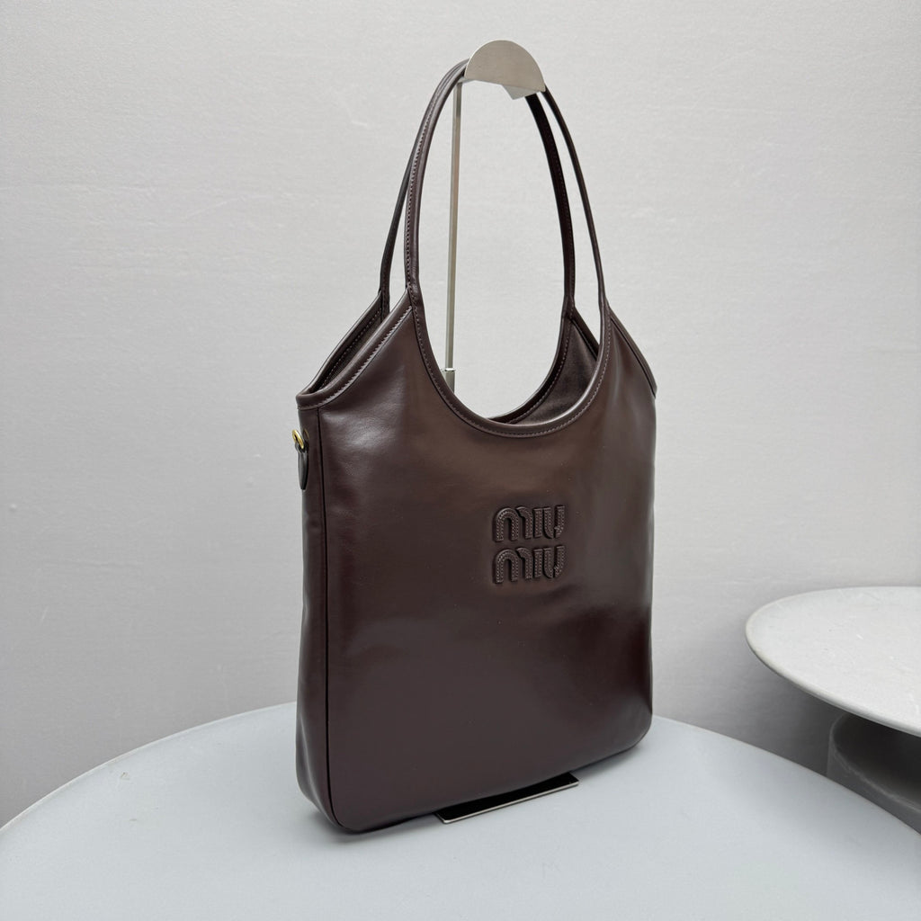 MiuMiu Black Ivy Leather Bag #336426