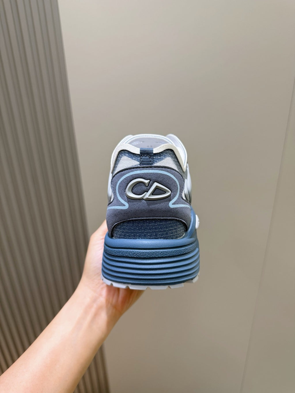 DIOR B30 Countdown Tech Sneaker Semi-Transparent N3O Nylon Technical Fabric and Rubber #381134