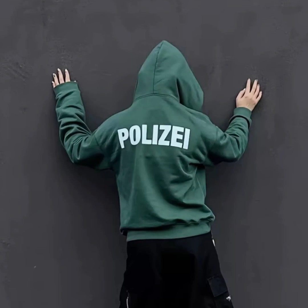 Vetements Men Women High Street Retro Green Zip Hooded Sweatshirt Fashion Casual Long Sleeve Casual Top Jacket Ngvp #9782