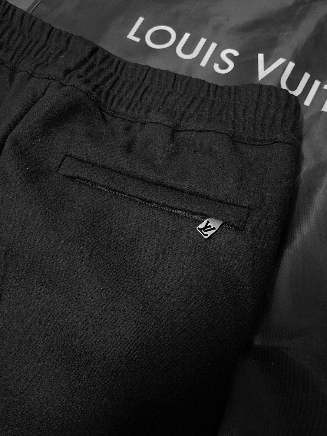Louis Vuitton Tailored Technical Wool Track Pants #334472