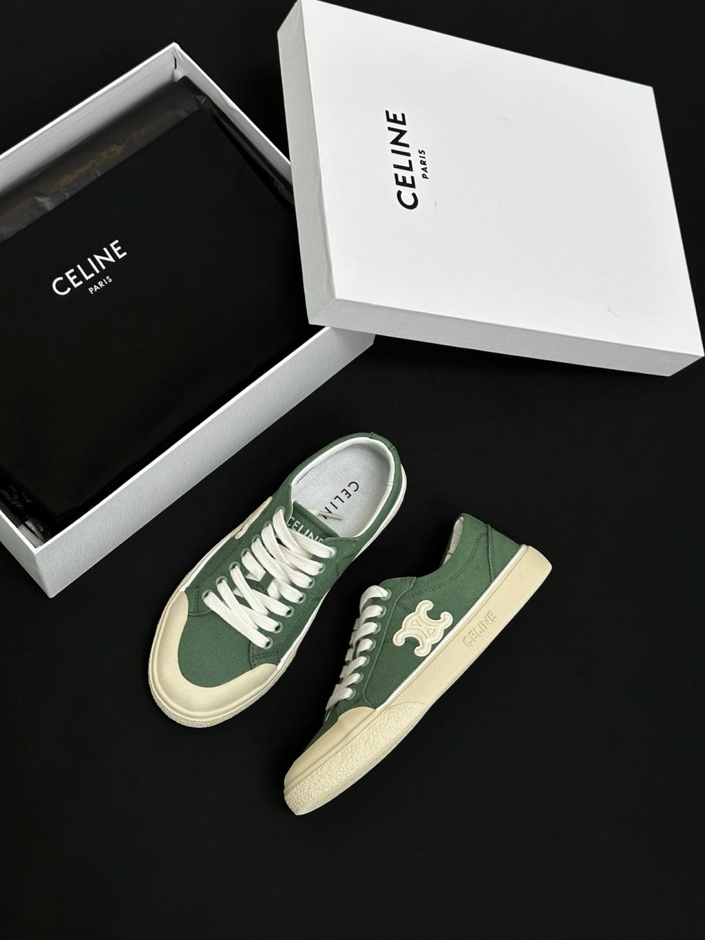 Celine Alan Sneaker in Canvas #381934