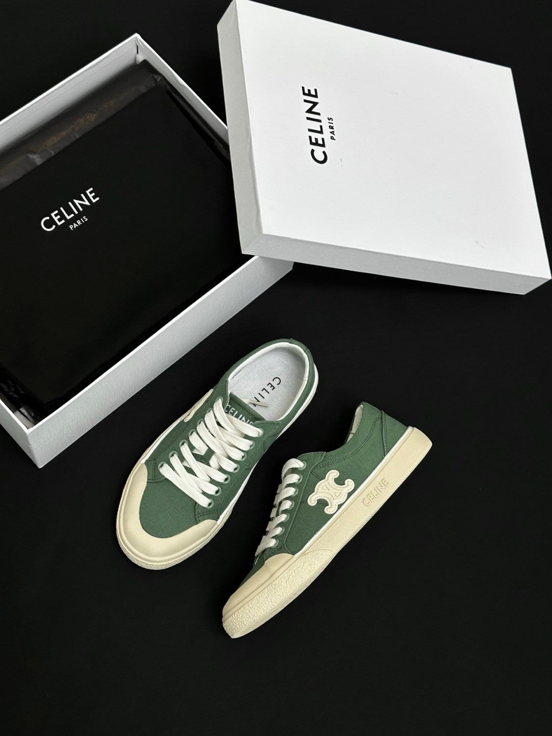 Celine Alan Sneaker in Canvas #381934