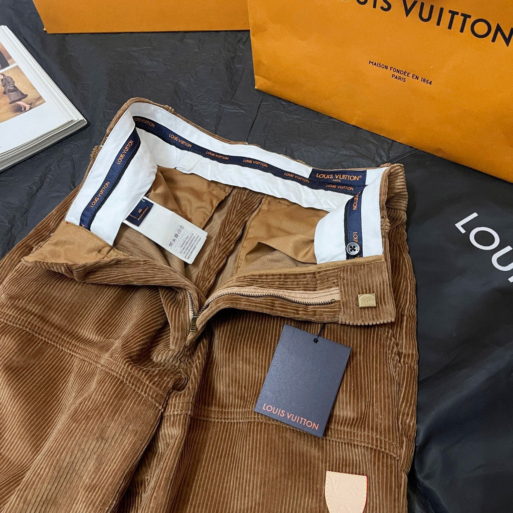 Louis Vuitton Casual Corduroy Pants 1AJBYH #335651