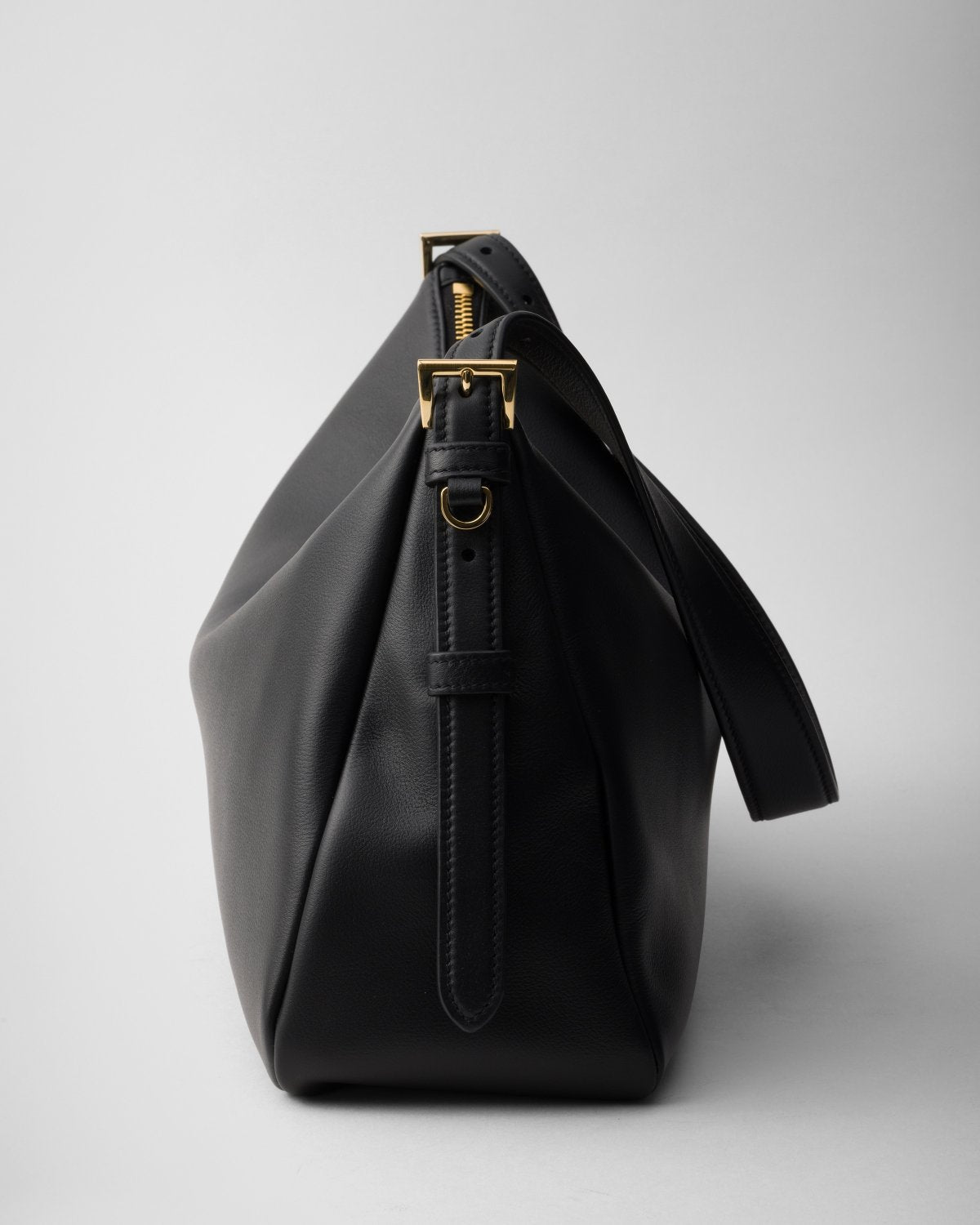 Prada Aimée Large Leather Shoulder Bag 1BC228 #334397
