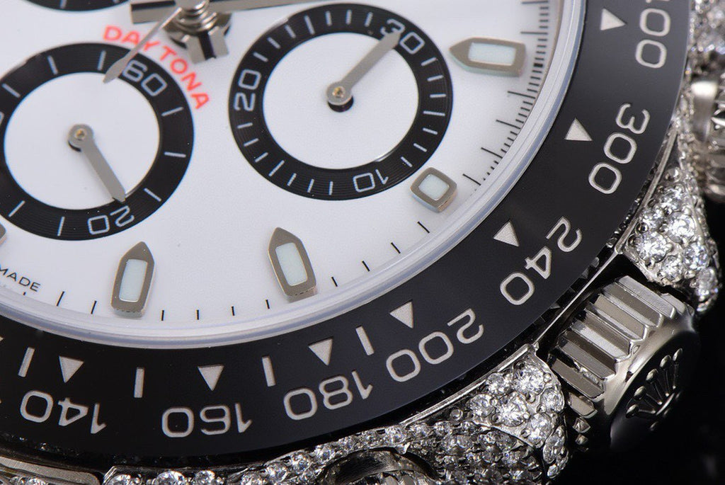 Rolex Cosmograph Stainless Steel and Diamonds Mechanical Watch #97786