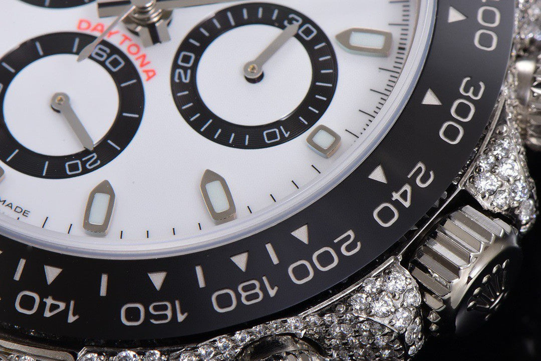 Rolex Cosmograph Stainless Steel and Diamonds Mechanical Watch #97786