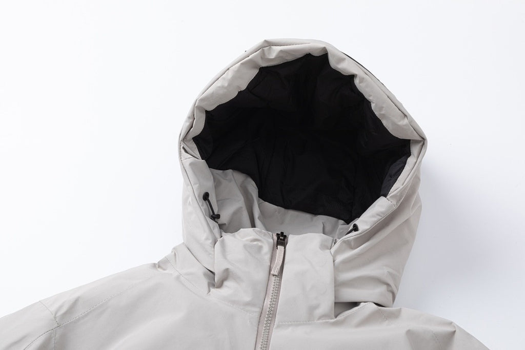 Arcteryx Autumn And Winter Solid Color Zipper Waterproof Windproof Long-Sleeved Hooded Jacket #73572