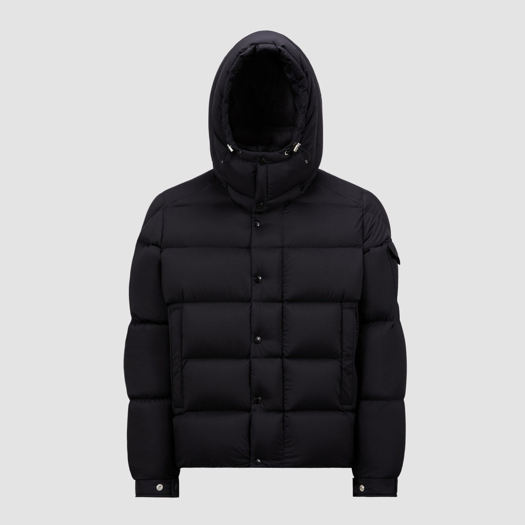 Moncler Men's Winter Solid Color Hooded Zipper Long Sleeve Puffer Down Jacket #73863