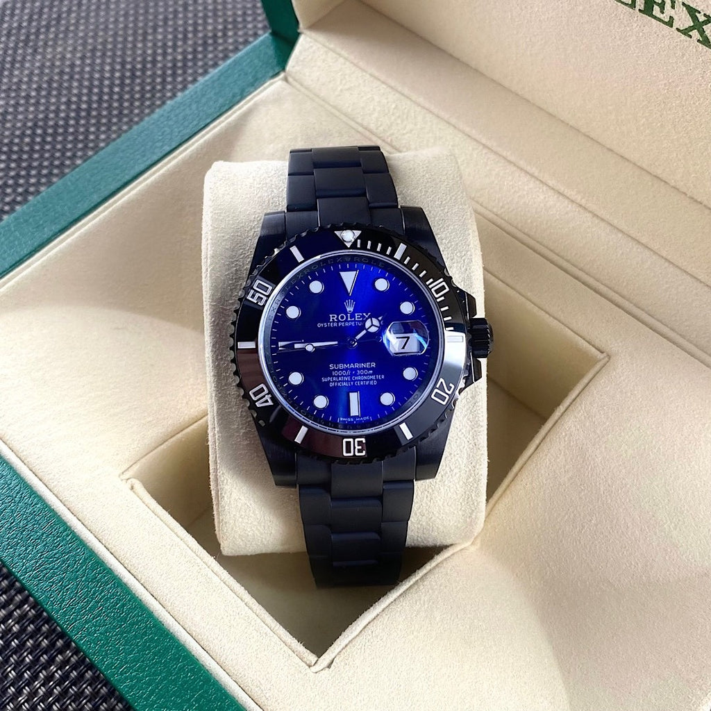 Rolex Submariner Series Men's and Women's Black Knight Automatic Movement 40mm Dial Mechanical Watch #72221