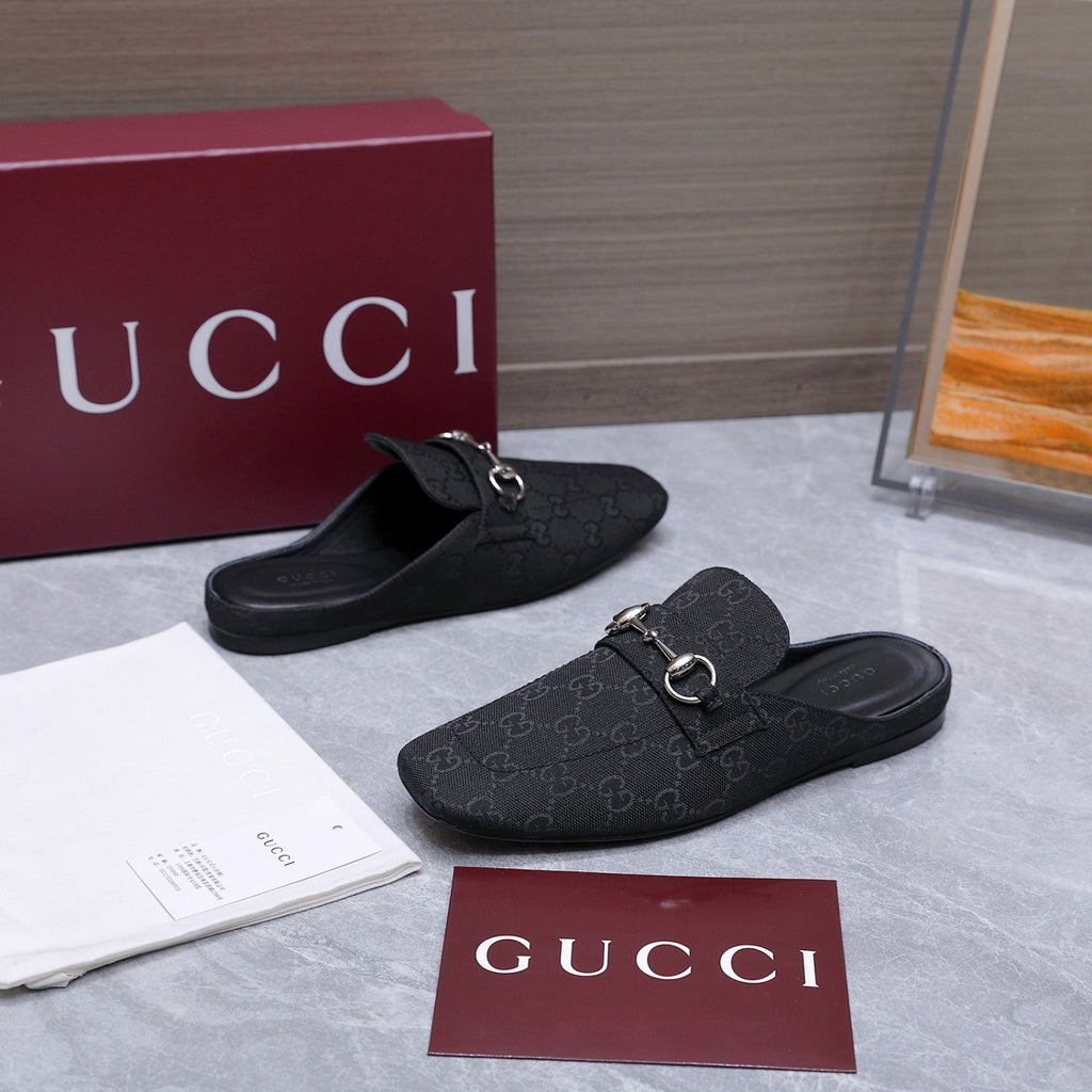 Gucci Flat Loafers Slippers #388039