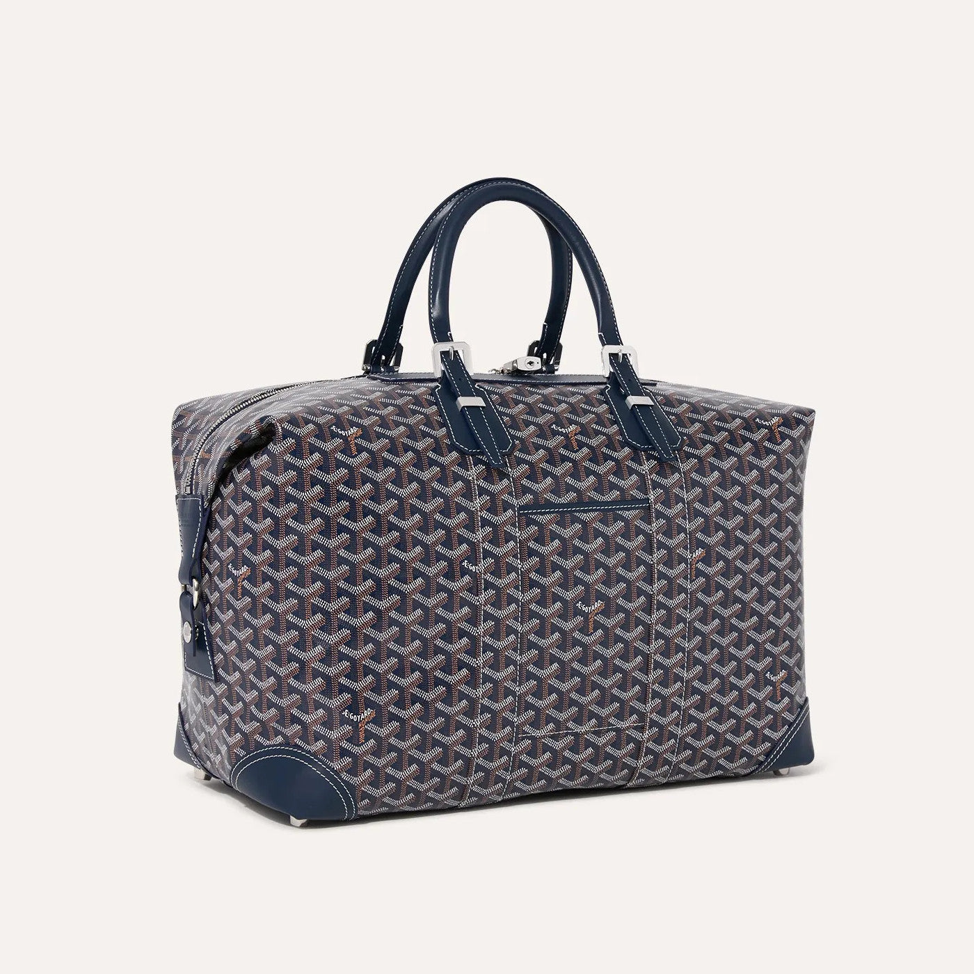 GOYARD Bowling45 Men's And Women's Fashion Classic All-over Print Zipper Closure Canvas Leather Oversized Travel Bag Bags BOWLIN045TY33CL33P #78364