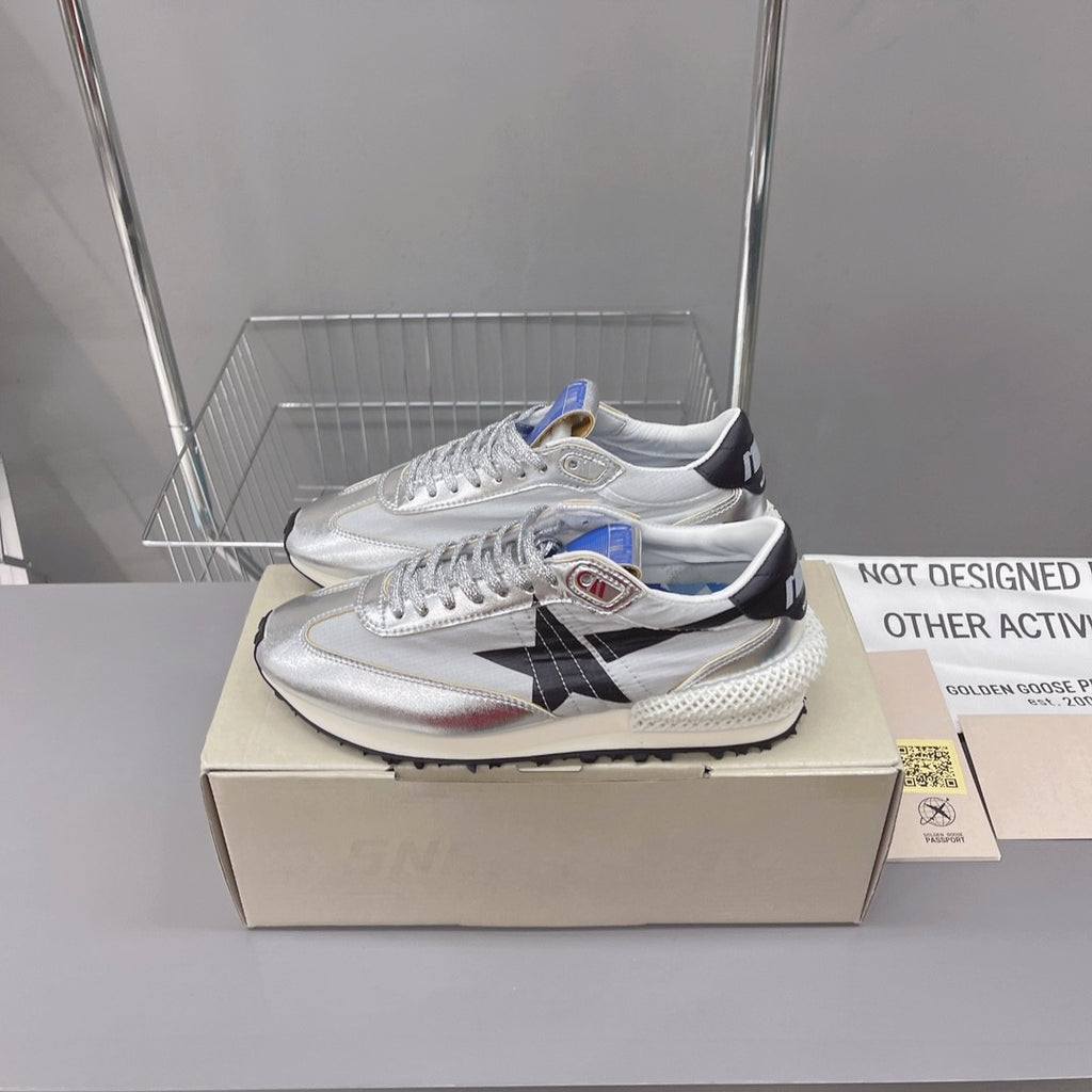 Golden Goose Marathon Vintage Athletics Women's Men's Sneakers Pentagram Thick Bottom Sports Casual Shoes Dirty Shoes Sneakers #81218