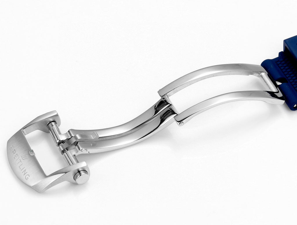 Breitling Silicone Bracelet Mechanical Watch #96675