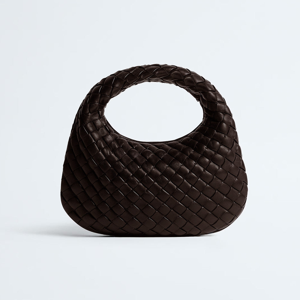 Bottega Veneta Mini Veneta Handbag Intrecciato-woven Fashionable Clutch Bag Solid Colour 867031V66V07258 #197545