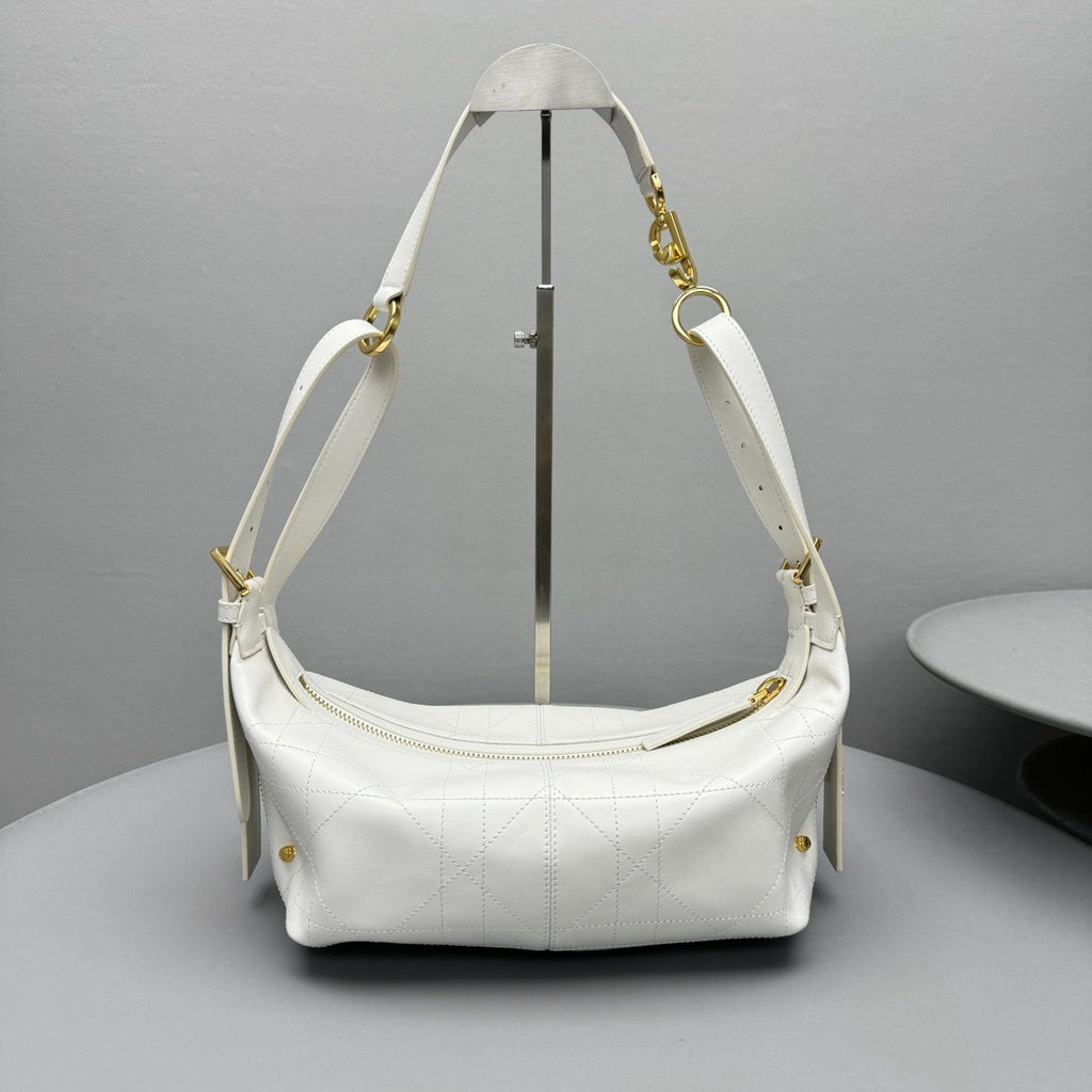 Dior D-Journey Women's Fashion Classic Vintage Leather Print Small Handbag Shoulder Bag Crossbody Bag Bags M2416UBUQ_M030 #79137
