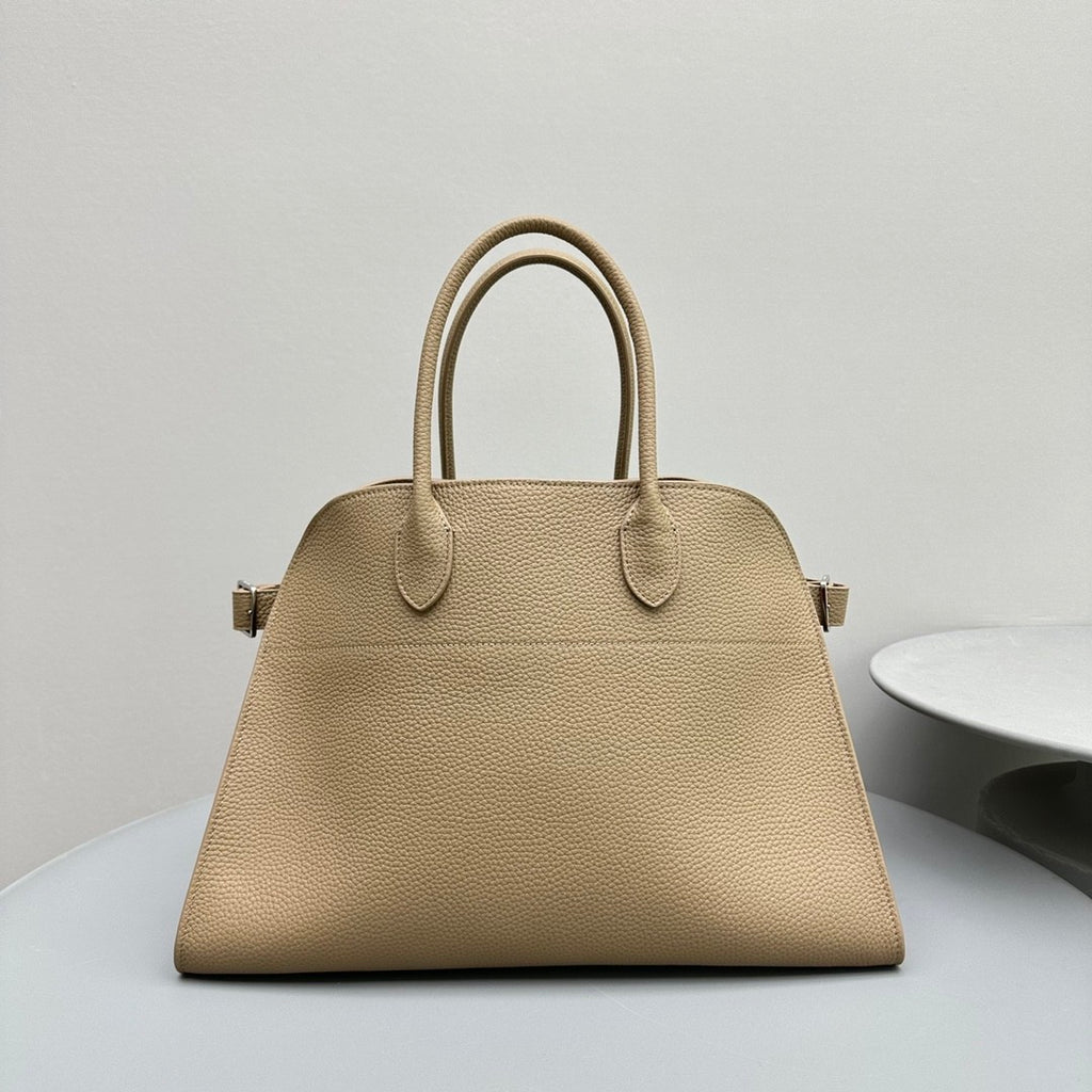 THE ROW Margaux 15 Women's Solid Color Calfskin Leather Simple Shopping Bag Handbag Bags #75285