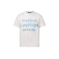 Louis Vuitton Summer Fashion Casual Solid Color Crew Neck Embroidered Short Sleeve T-Shirt #78894