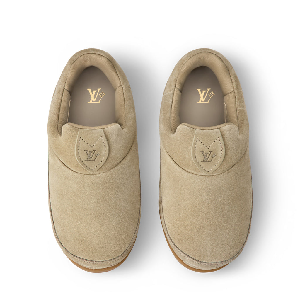 Louis Vuitton LV Yeti Men's And Women's Winter Fashion Casual Round Toe Slip On Suede Flat Low Top Thick-Sole Snow Boots Shoes #78812