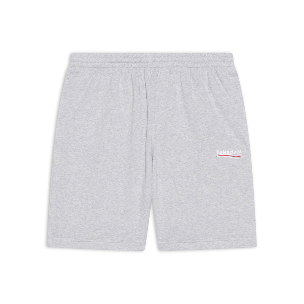 Balenciaga Men's Summer Solid Color Letter Print Elastic Waist Casual Shorts Pants #98974